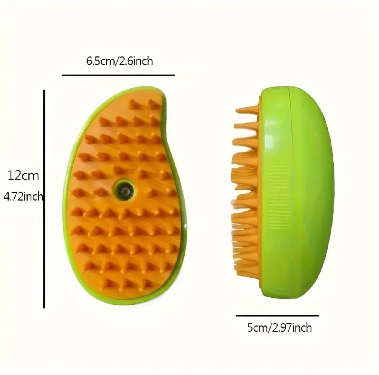 cepillo vaporizador de mascota