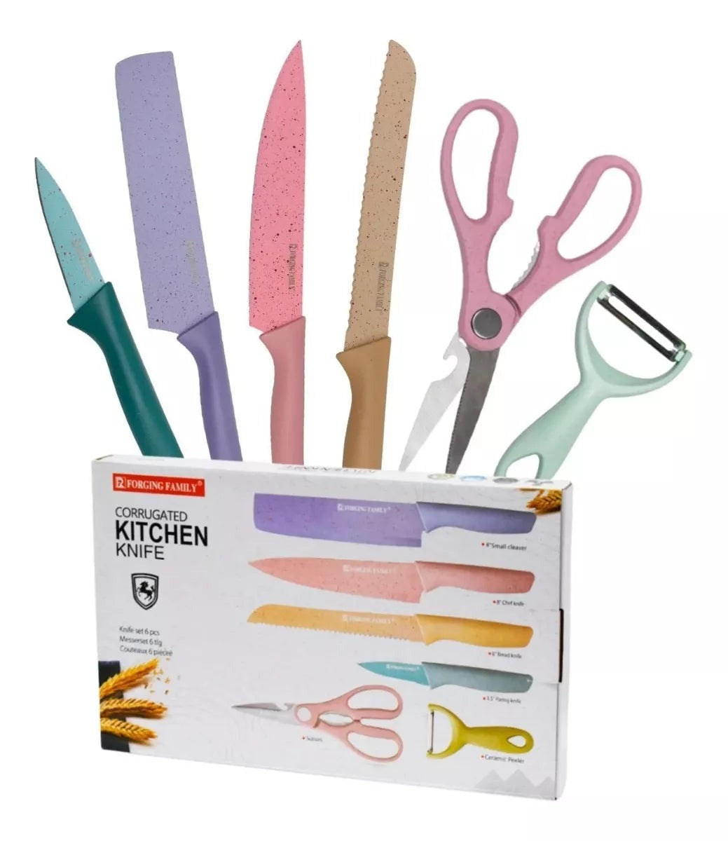 Set de Cuchillos 6 Piezas